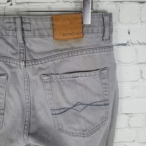 BOGA | button fly slim straight jeans